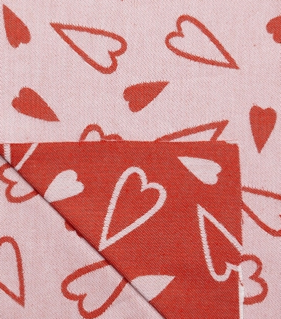 Kanafas Sára 727 červená