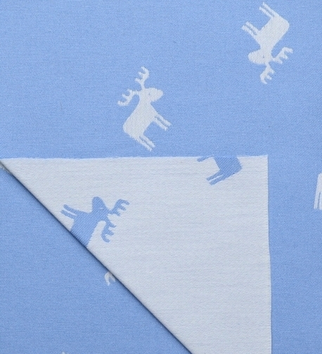 Vánoční metráž Sára 708 světle modrá