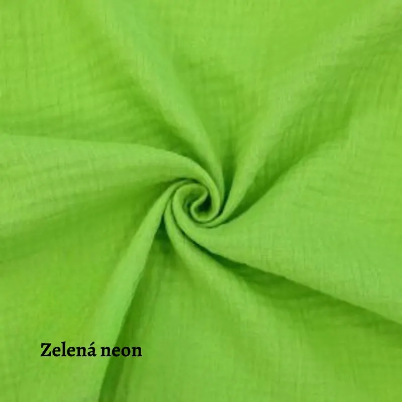 Mušelín zelený neon