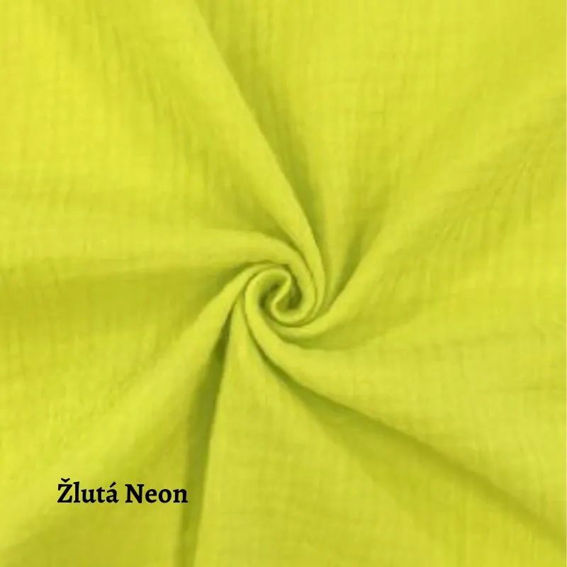 Mušelín žlutá neon