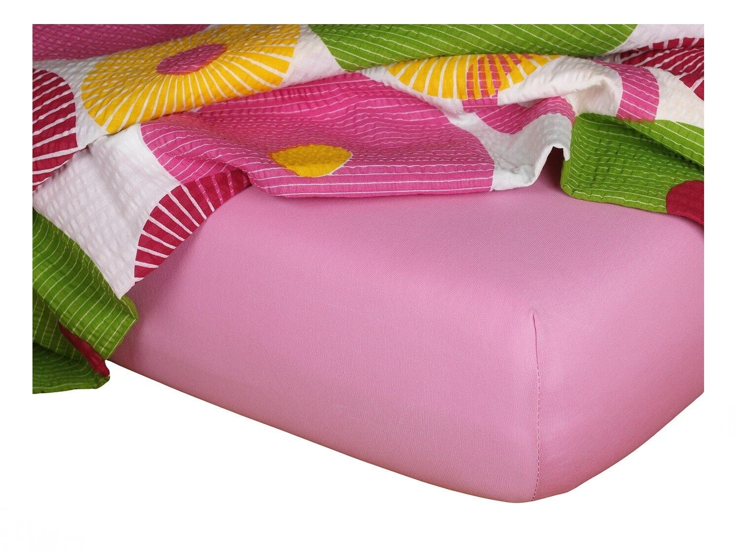 Prostěradlo jersey růžová