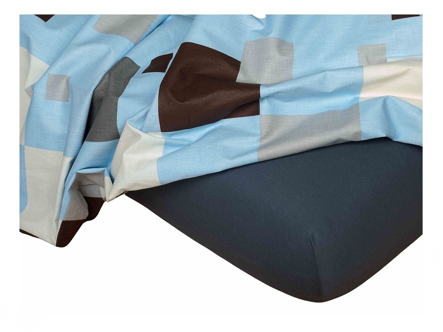 Prostěradlo jersey tmavě šedá