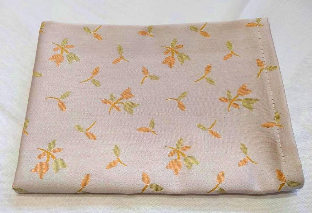 Utěrka na nádobí, oranžová kytička, bavlněná