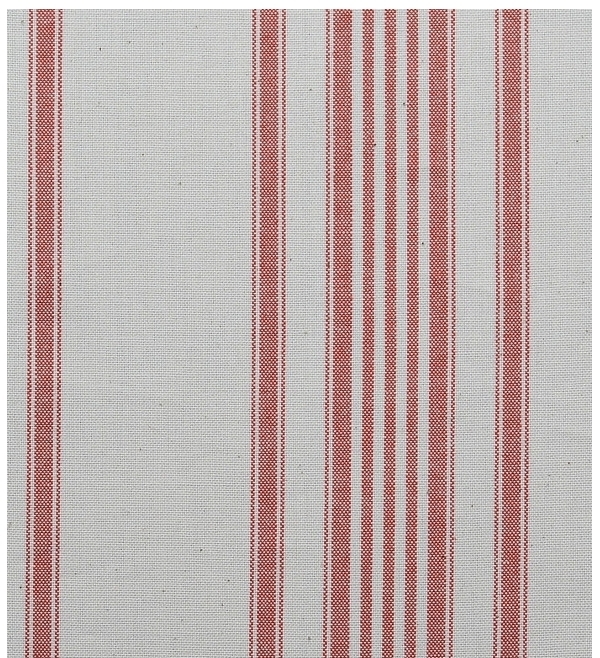 Kanafas Pruh nepravidelný 2 červená