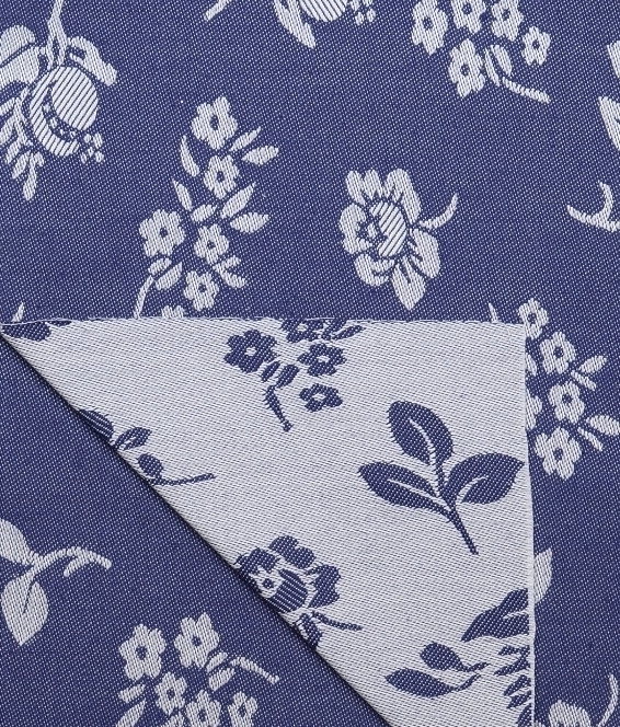 Kanafas Sára 554 růže modré