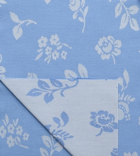 Kanafas Sára 554 světle modrá růže