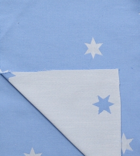 Vánoční metráž Sára 708 světle modrá