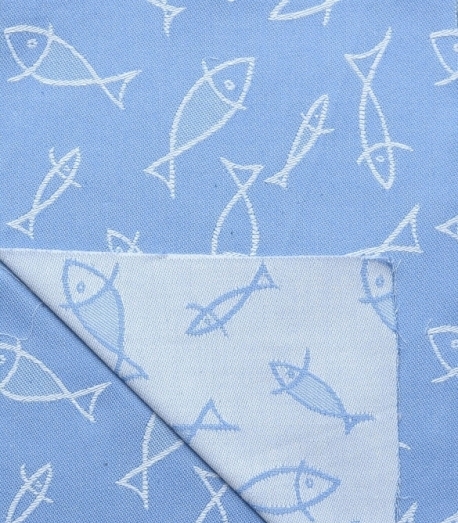 Kanafas metráž Sára 723 světle modrá