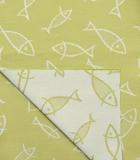 Kanafas metráž Sára 723 zelenkavá