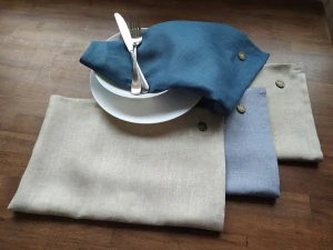 Lněná utěrka na nádobí, 8 barev