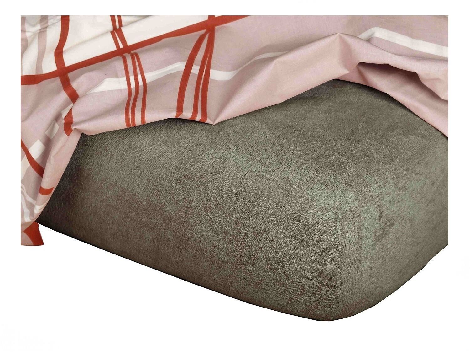 Prostěradlo froté opál