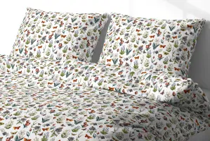 Povlečení bavlněné Motýlí květy