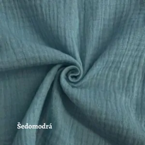 Mušelín šedomodrý