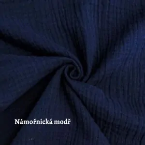 Mušelín námořnická modř