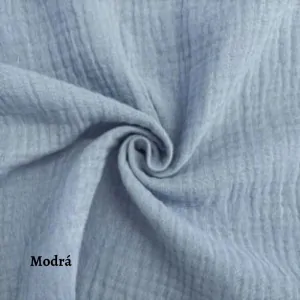 Mušelín modrá