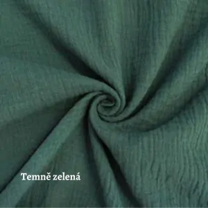 Mušelín temně zelená