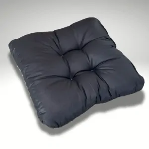 Podsedák prošitý 40x40cm černý