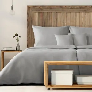 Povlečení lněné šedé