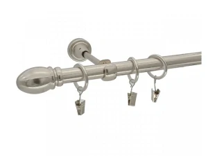 Garnýž Elegance Efekt nerez, koncovka Solla