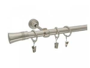 Garnýž Elegance Efekt nerez, koncovka Vario