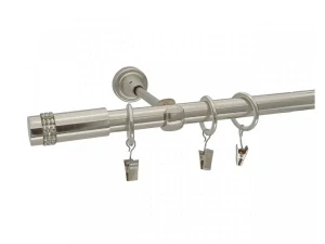 Garnýž Elegance Efekt nerez, koncovka Star