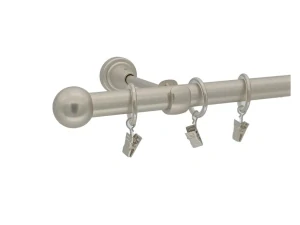 Garnýž Elegance matný nikl, koncovka Koule