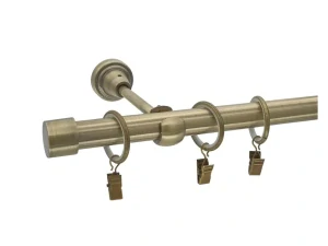 Garnýž Elegance mosaz antik, koncovka Rullo