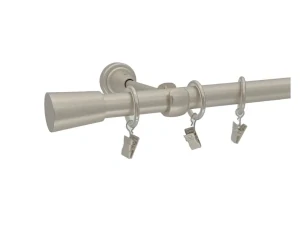 Garnýž Elegance Matný nikl, koncovka Metallic