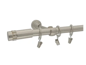 Garnýž Elegance Matný nikl, koncovka Star