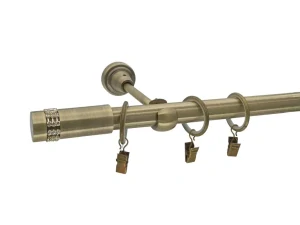 Garnýž Elegance Mosaz antik, koncovka Star