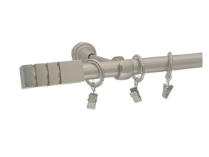 Garnýž Elegance Matný nikl, koncovka Mode