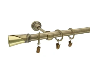 Garnýž Elegance Mosaz antik, koncovka West