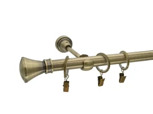 Garnýž Elegance Mosaz antik, koncovka Coloseum