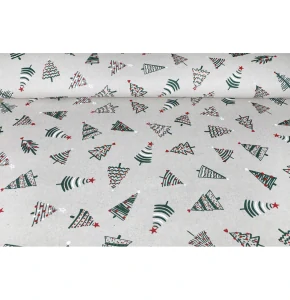 Vánoční dekorační látka - Vánoční stromeček