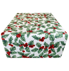 Vánoční ubrus Vánoční cesmína 2.