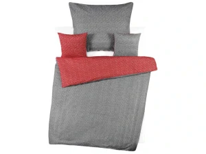 Povlečení bavlněné Kvítka vínovošedá Duo