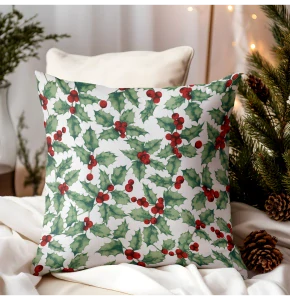 Vánoční povlak Cesmína