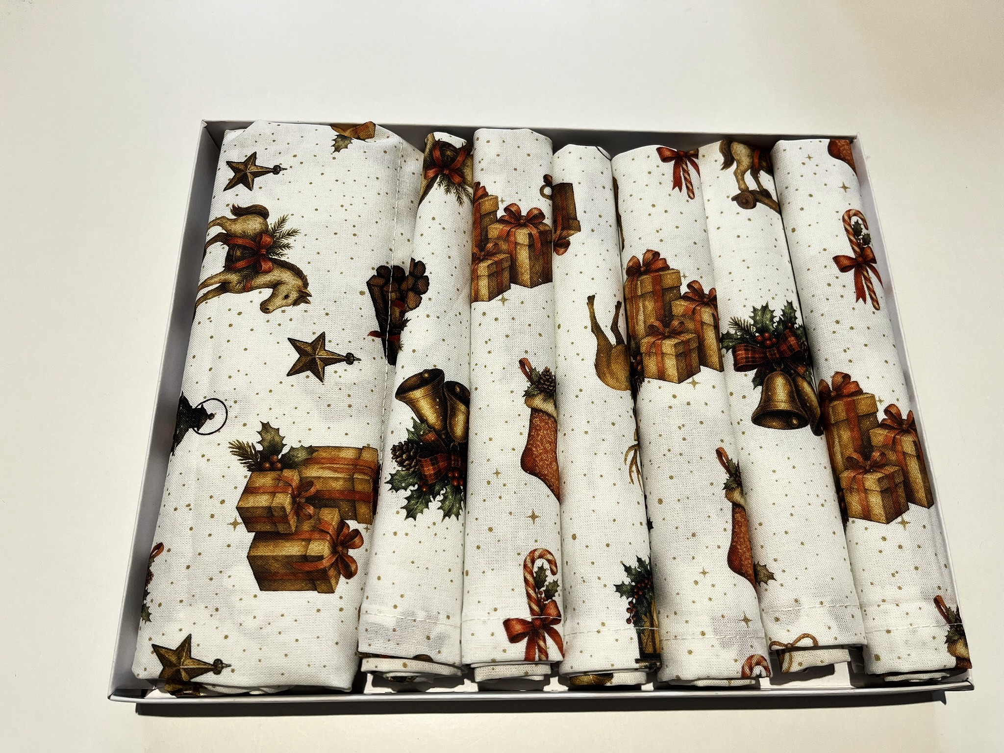 Vánoční běhoun a prostírání Kouzelné Vánoce