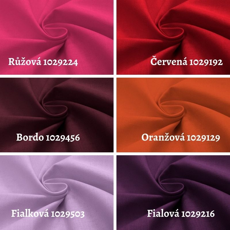 Prostěradlo plátěné - 18 barev