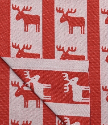 Vánoční metráž Sára 706 červená