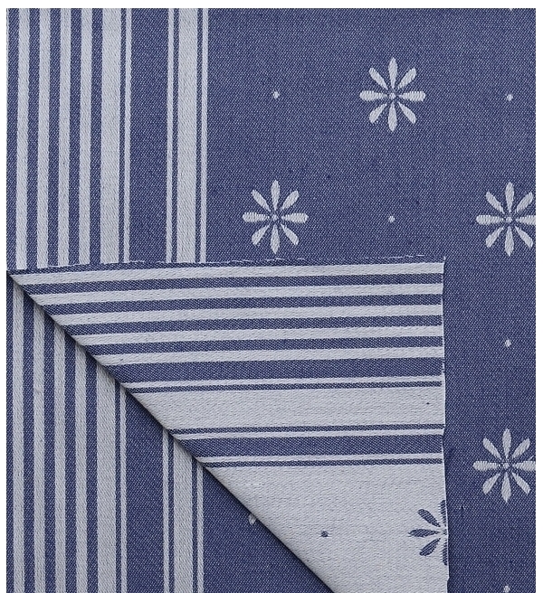 Kanafas Leona 763 modrá