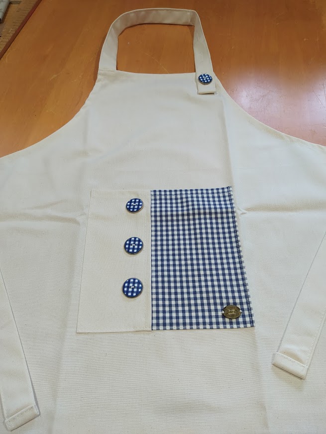 Zástěra na vaření režná