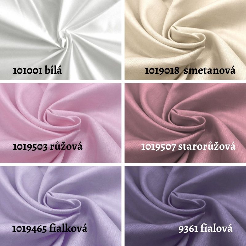 Povlečení bavlna Premium, 24 barev