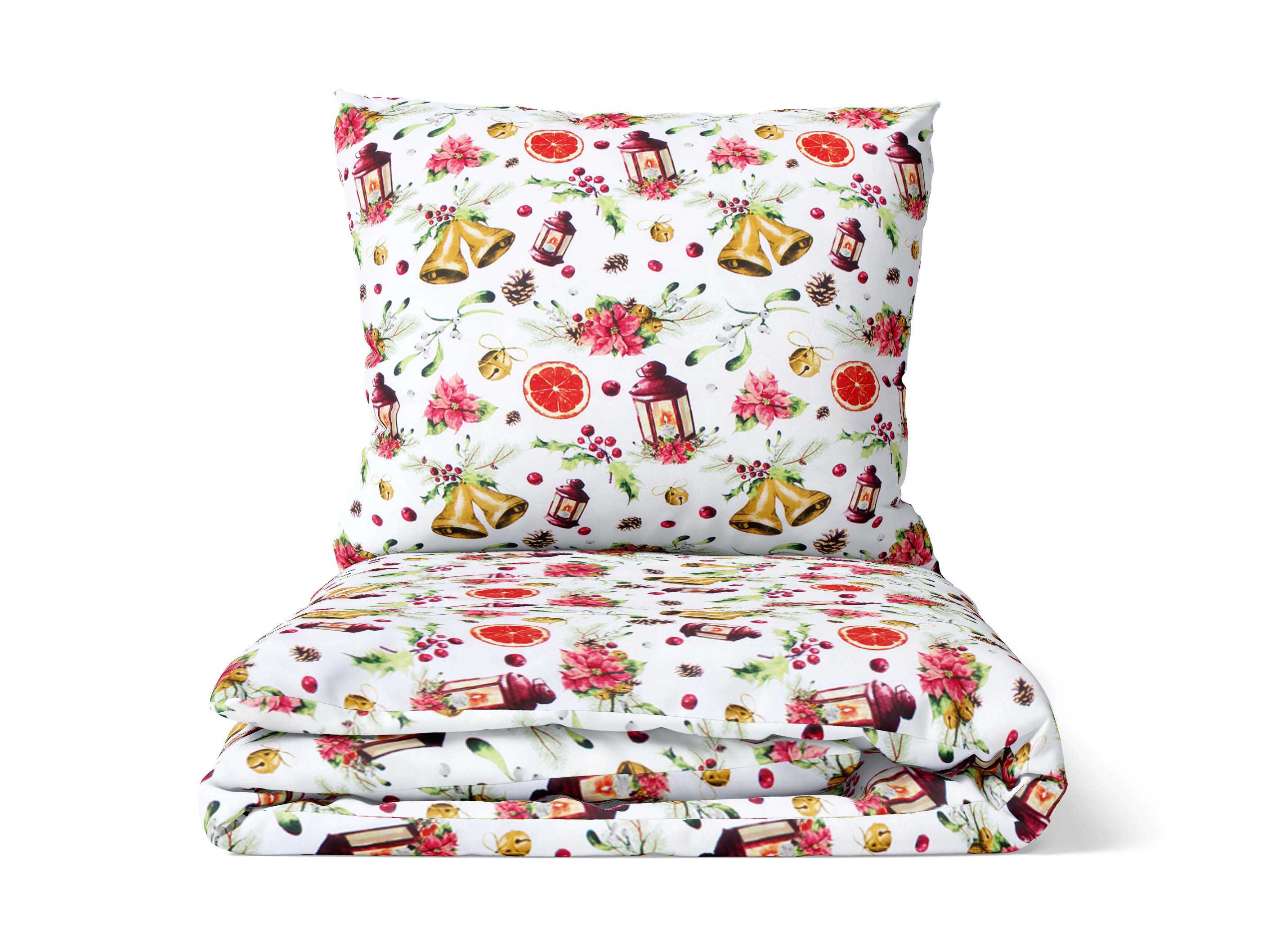 Povlečení vánoční bavlněné Vánoční zvonění