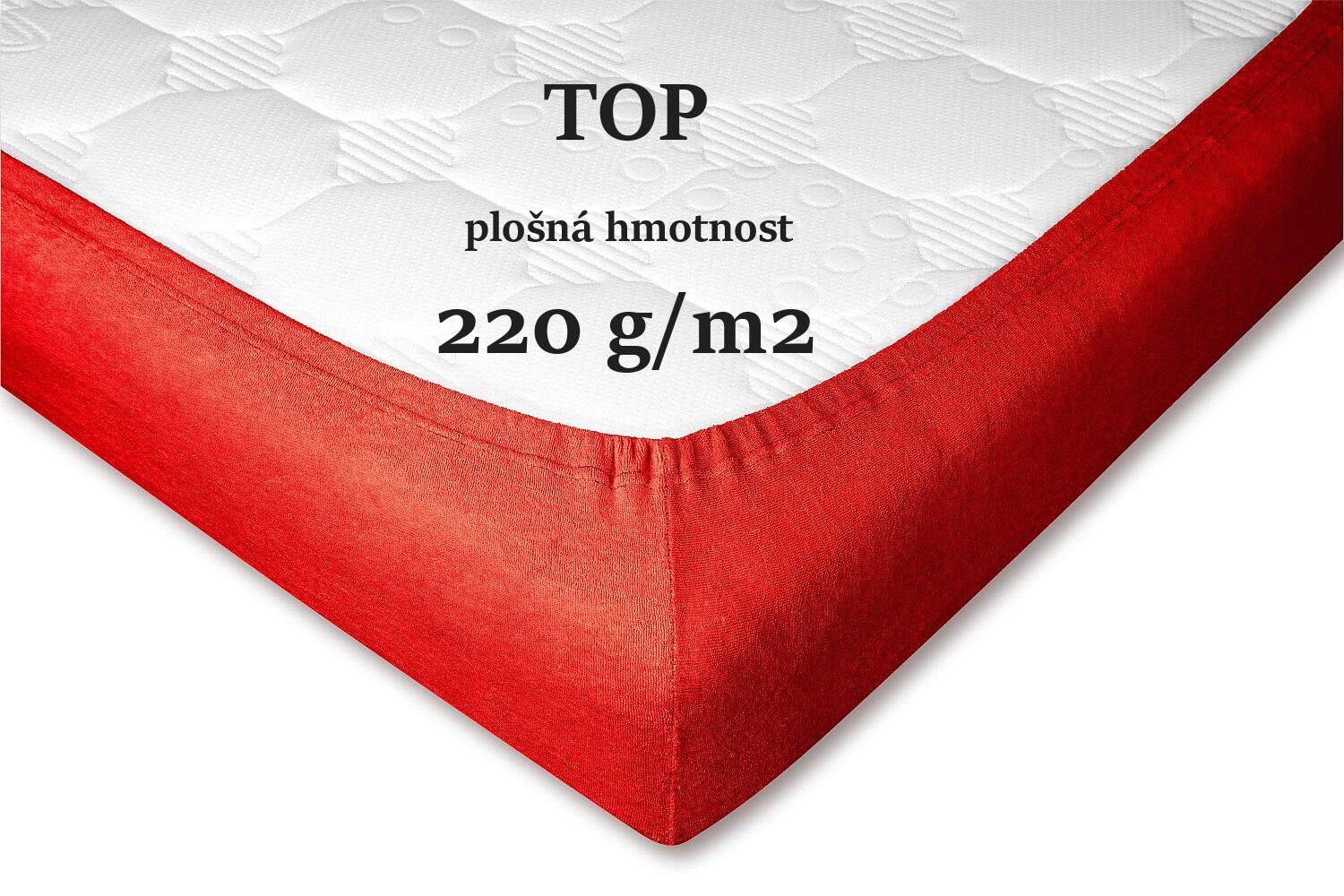 Prostěradlo froté bordo