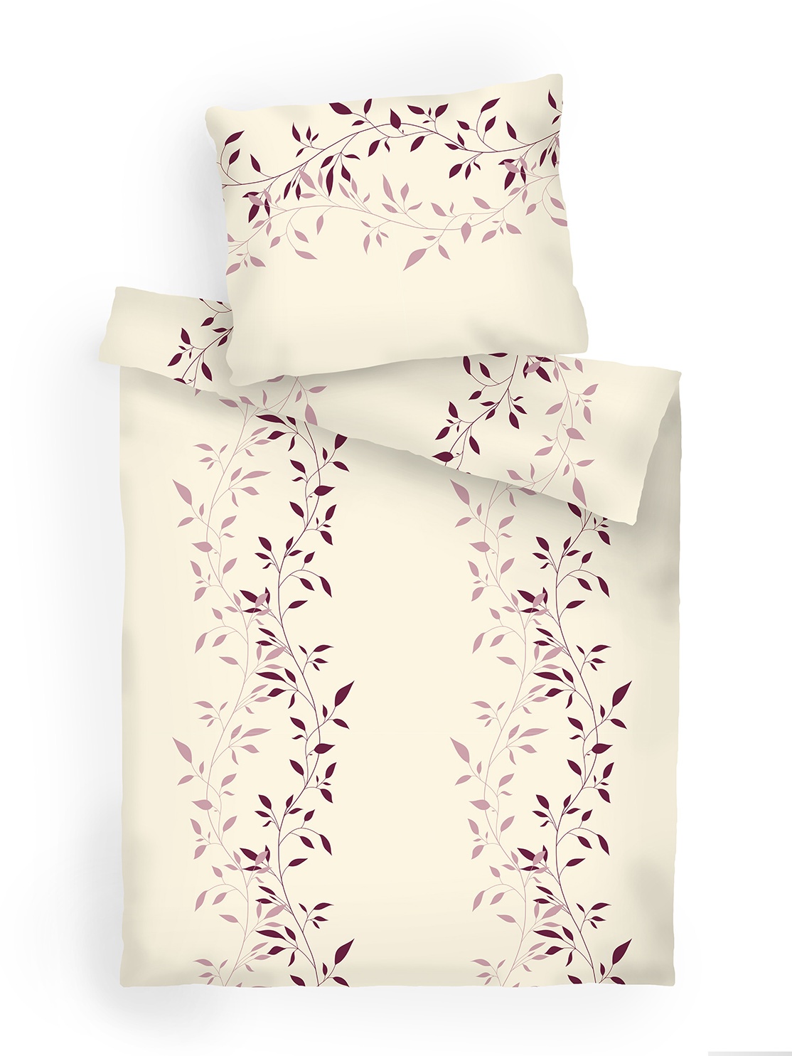 Povlečení krep Mandevila bordo