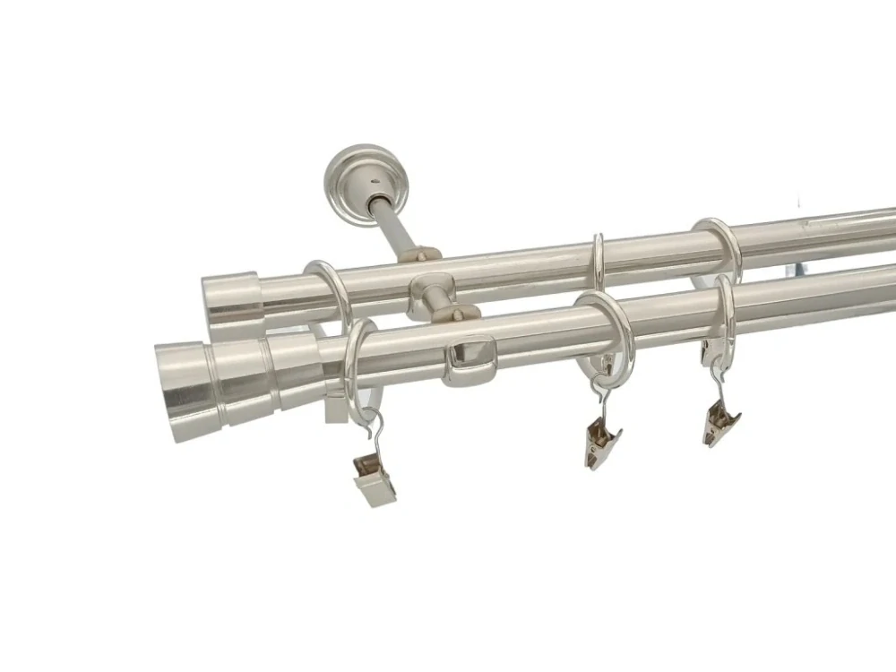 Garnýž Elegance Efekt nerez, koncovka Sotra