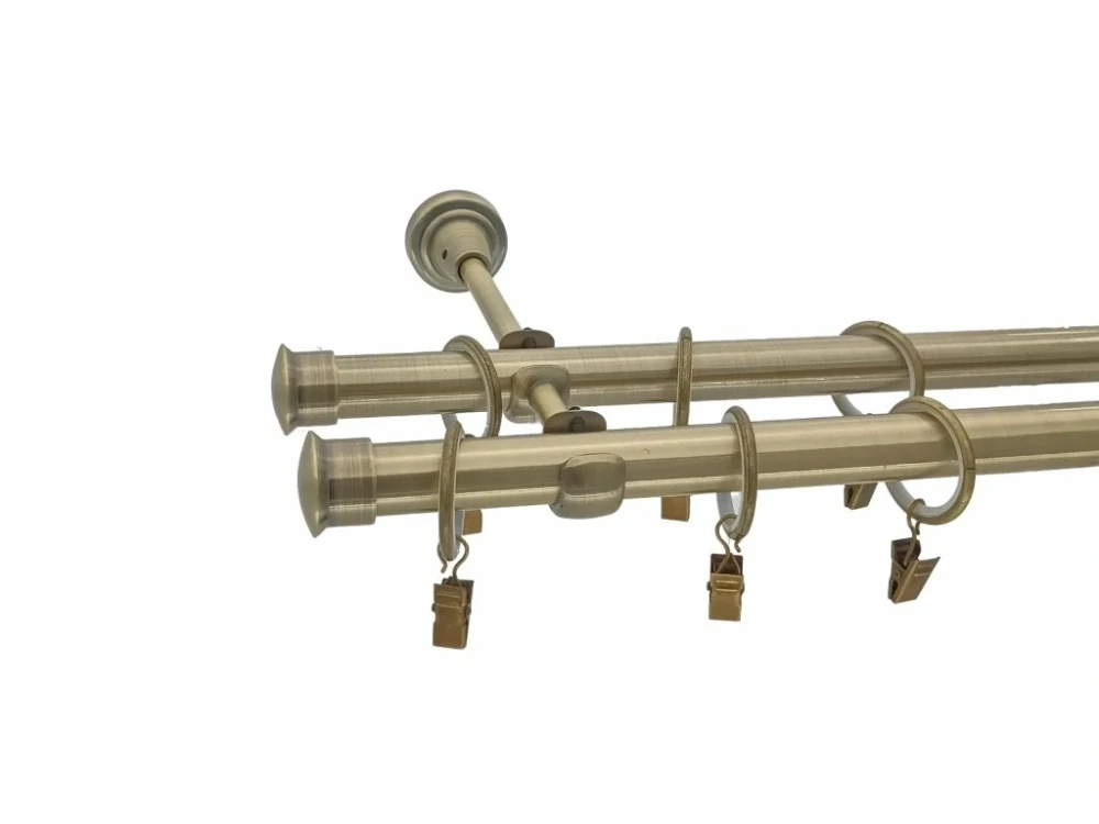 Garnýž Elegance mosaz antik, koncovka Mini