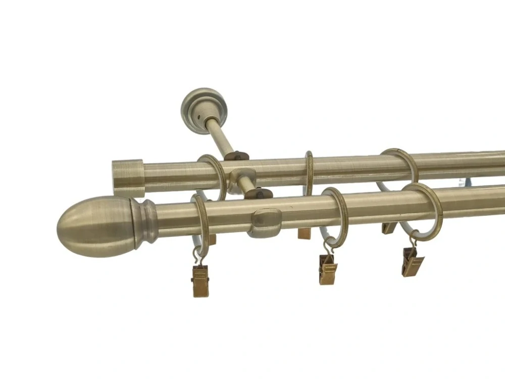 Garnýž Elegance Mosaz antik, koncovka Solla