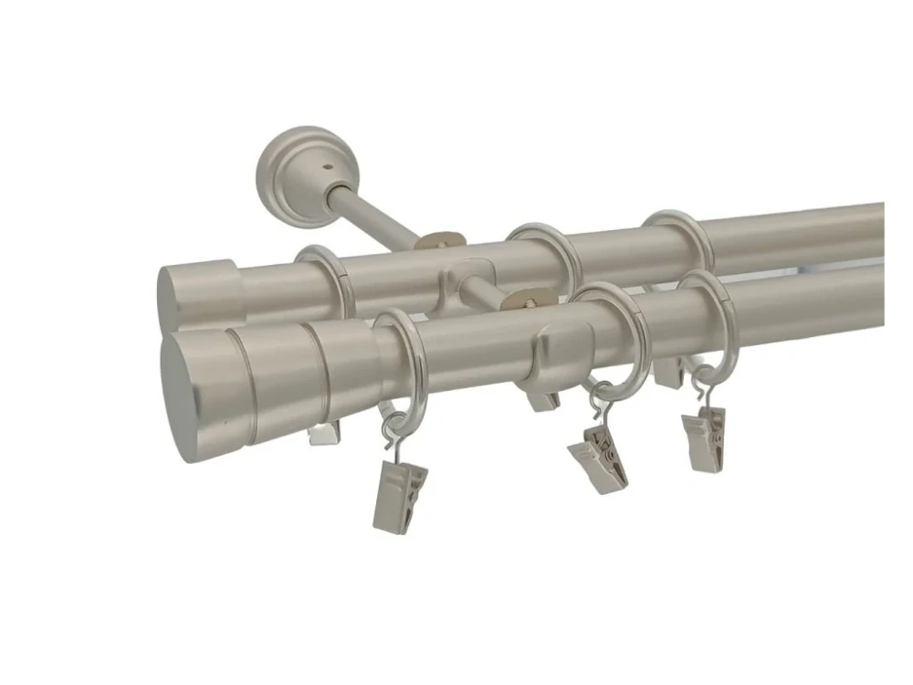 Garnýž Elegance Matný nikl, koncovka Sotra